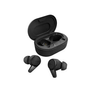 Słuchawki bezprzewodowe czarne  Bluetooth 5.2